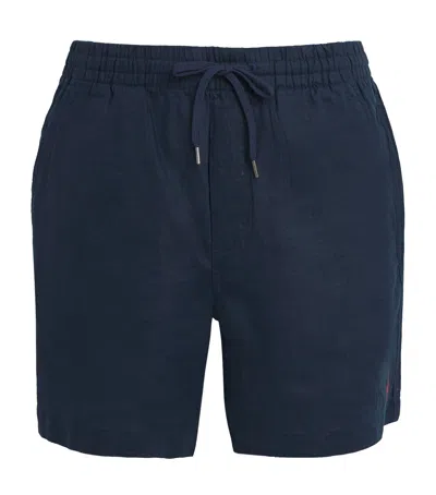Polo Ralph Lauren Linen Drawstring Polo Pony Prepster Shorts