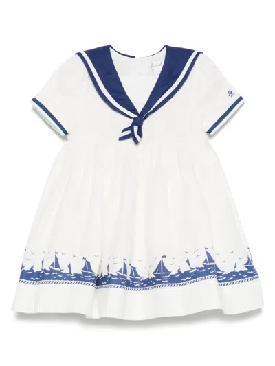 Polo Ralph Lauren Babies' Linen Dress In White