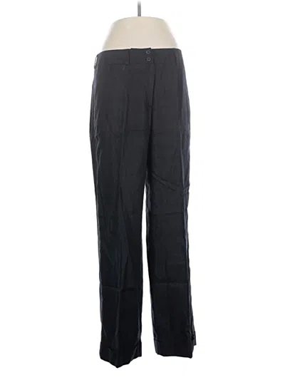Pre-owned Polo Ralph Lauren Linen Pants In Black