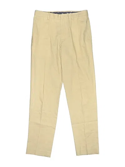 Pre-owned Polo Ralph Lauren Kids' Linen Pants In Brown