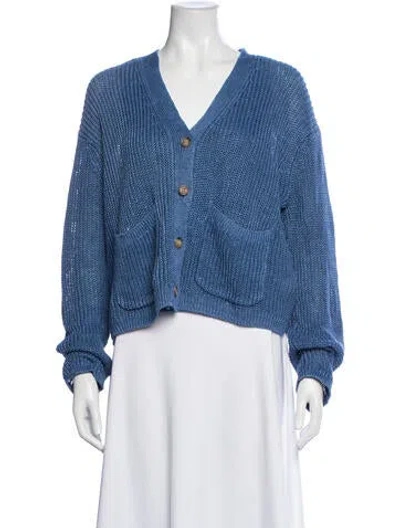 Pre-owned Polo Ralph Lauren Linen Pantsuit In Blue