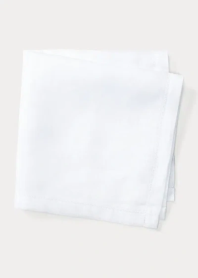 Polo Ralph Lauren Ralph Lauren Linen Pocket Square In White