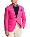 Polo Ralph Lauren Men's Linen Single-breasted Two-button Sport Coat In Pink