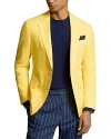 Polo Ralph Lauren Linen Polo Slim Fit Sportcoat In Yellow