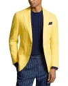 Polo Ralph Lauren Men's Linen Single-breasted Two-button Sport Coat In Yellow