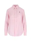 Polo Ralph Lauren Linen Shirt With Logo Embroidery