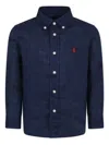 Polo Ralph Lauren Linen Shirt In Blau