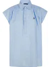 Polo Ralph Lauren Logo Pattern Shirt In Blue