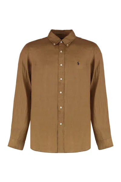 Polo Ralph Lauren Ralph Lauren Shirts In Tabak