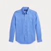 Polo Ralph Lauren Big Boys Linen Shirt In Harbor Island Blue