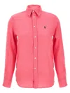 Polo Ralph Lauren Fuchsia Linen Shirt