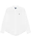 Polo Ralph Lauren Classic Long Sleeves Button Front Shirt Clothing In White