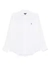 Polo Ralph Lauren Timeless White Shirt With Signature Polo Pony Motif In White