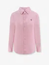 Polo Ralph Lauren Linen Shirt With Logo Embroidery