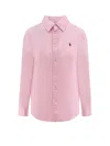 Polo Ralph Lauren Linen Shirt With Logo Embroidery