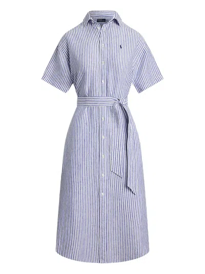 Polo Ralph Lauren Linen Short Sleeve Dress