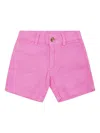 Polo Ralph Lauren Linen Shorts In Pink