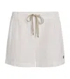 Polo Ralph Lauren Linen Shorts In White