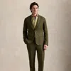 Polo Ralph Lauren Linen Suit Trouser In Armadillo
