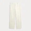Polo Ralph Lauren Linen Suit Trouser In Light Cream