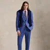 Polo Ralph Lauren Linen Suit Trouser In Old Royal