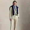 Polo Ralph Lauren Linen Suit Trouser In Spring Beige