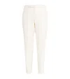 Polo Ralph Lauren Tailored Fit Linen Trousers In Neutral