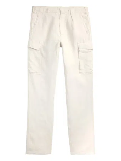 Polo Ralph Lauren Linen Trousers In Gray