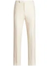 Polo Ralph Lauren Linen Trousers In Neutrals