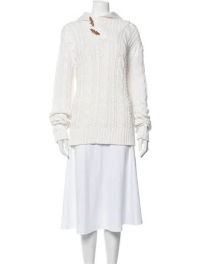 Pre-owned Polo Ralph Lauren Linen V-neck Sweater In Multicolor