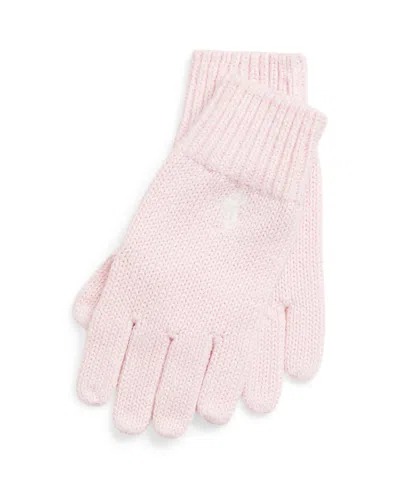 Polo Ralph Lauren Kids' Little And Toddler Boys Cotton Glove In Hint Of Pink