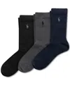 Polo Ralph Lauren Little Boys 3-pk. Supersoft Crew Socks