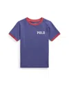 Polo Ralph Lauren Kids' Logo Appliqué Ringer T-shirt