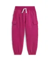 Polo Ralph Lauren Ralph Lauren Fleece Cargo Jogger Pant In Pink