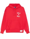 Polo Ralph Lauren Logo-appliqué Hoodie In Red