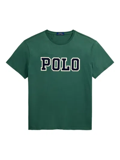 POLO RALPH LAUREN LOGO-APPLIQUÉ T-SHIRT