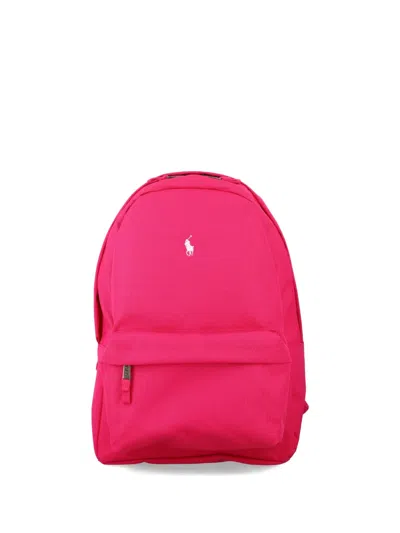 Polo Ralph Lauren Kids' Logo Backpack In Pink