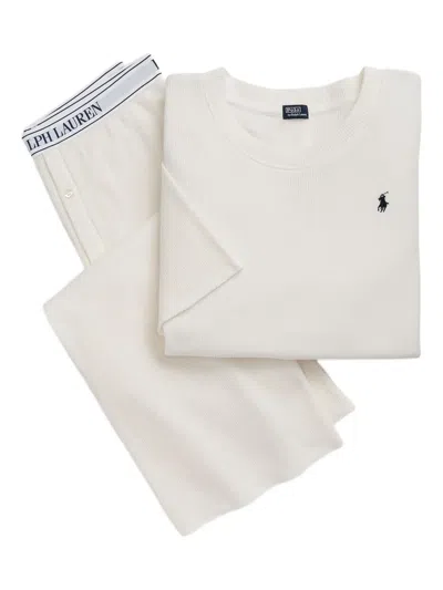 Polo Ralph Lauren Logo-band Pajama Set (set Of Two)