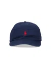 Polo Ralph Lauren Blue Baseball Cap With Logo Embroidery In Cotton Man In Blue