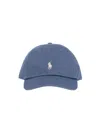 Polo Ralph Lauren Logo Baseball Cap In Blue