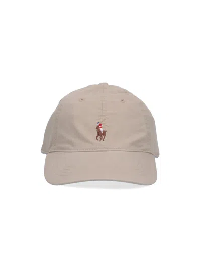 Polo Ralph Lauren Classic Sport Cap In Khaki Tan