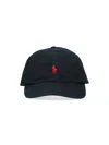 Polo Ralph Lauren Logo Baseball Cap In Black