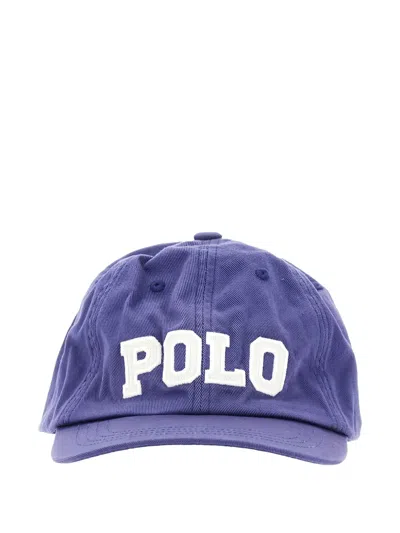 Polo Ralph Lauren Logo棒球帽 In Blue