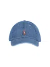 Polo Ralph Lauren Logo Baseball Cap In Blue