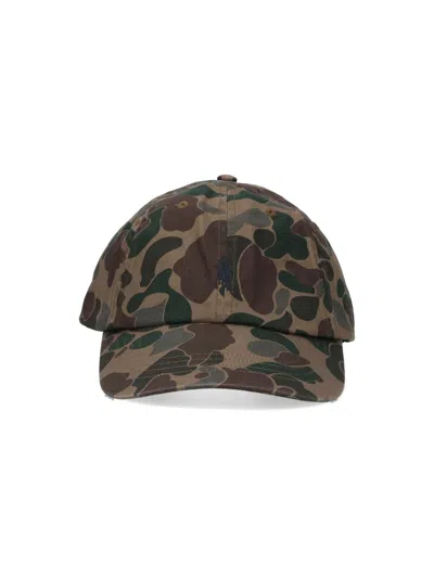 Polo Ralph Lauren Logo Baseball Cap In Multi