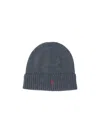 Polo Ralph Lauren Wool Beanie Hats Grey In Gray