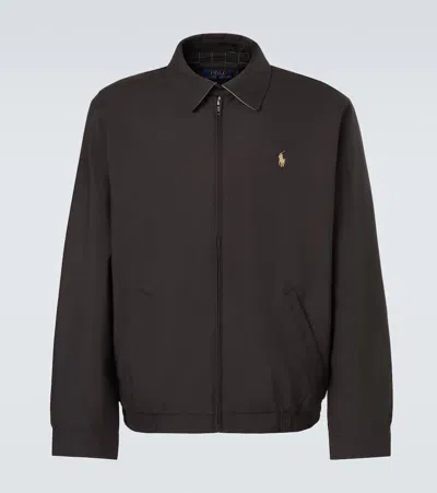 Polo Ralph Lauren Logo Blouson In Blue