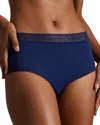 Polo Ralph Lauren Logo Boyshort In Blue