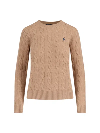 Polo Ralph Lauren Logo Braided Sweater
