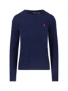 Polo Ralph Lauren Touch Julianna Cable-knit Sweater In Blue